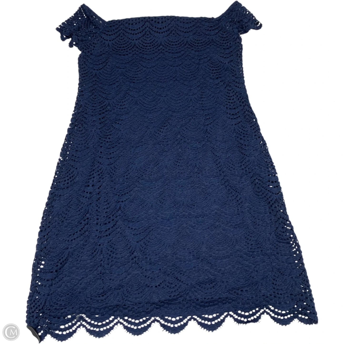 Dress Designer By Lilly Pulitzer In Navy, Size: L