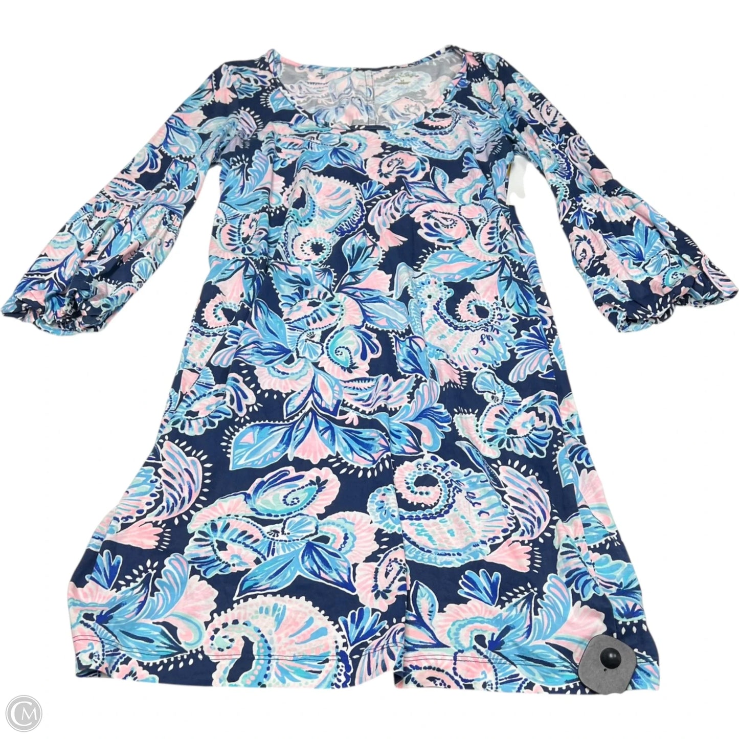 Dress Designer By Lilly Pulitzer In Blue & Pink, Size: M