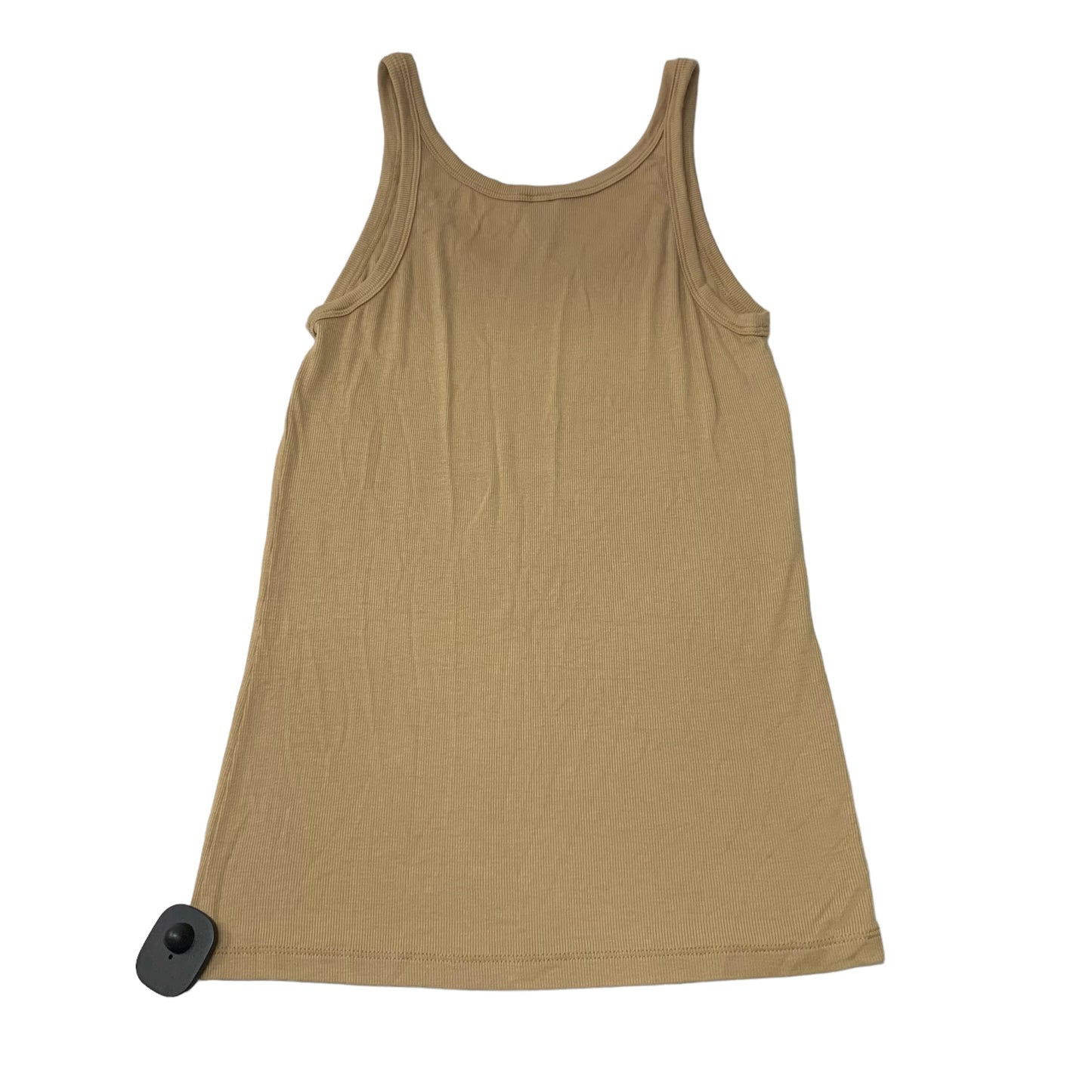 Tank Top Designer By Adriano Goldschmied In Tan, Size: M