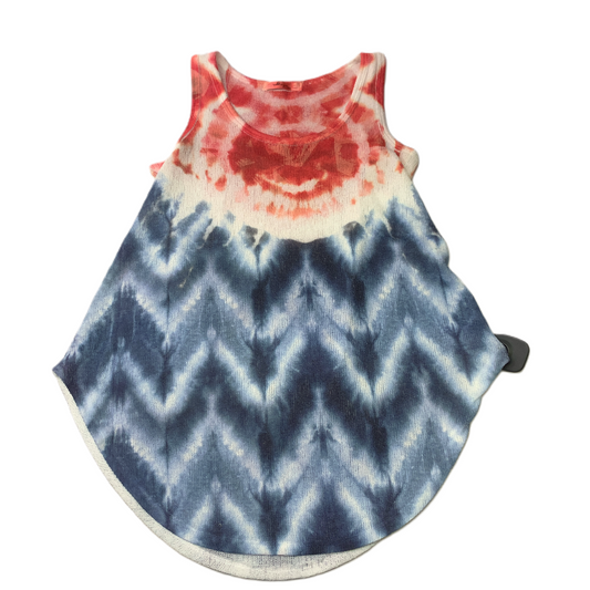 Blue Red & White  Top Sleeveless By Gage USA  Size: S