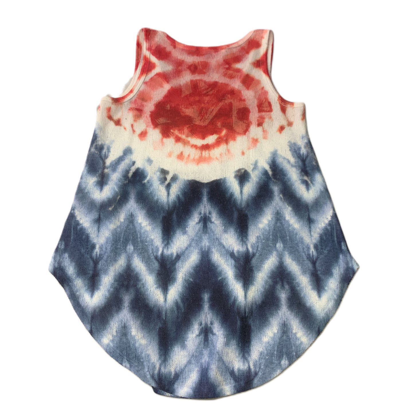 Blue Red & White  Top Sleeveless By Gage USA  Size: S