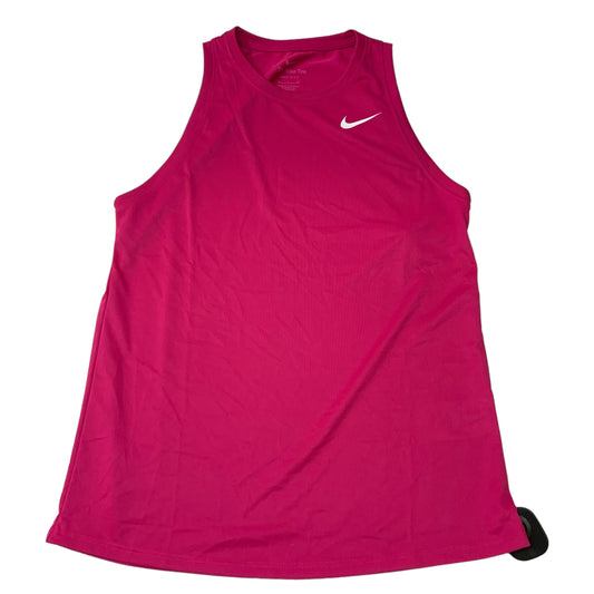 Athletic Tank Top By Nike Apparel In Pink, Size: S