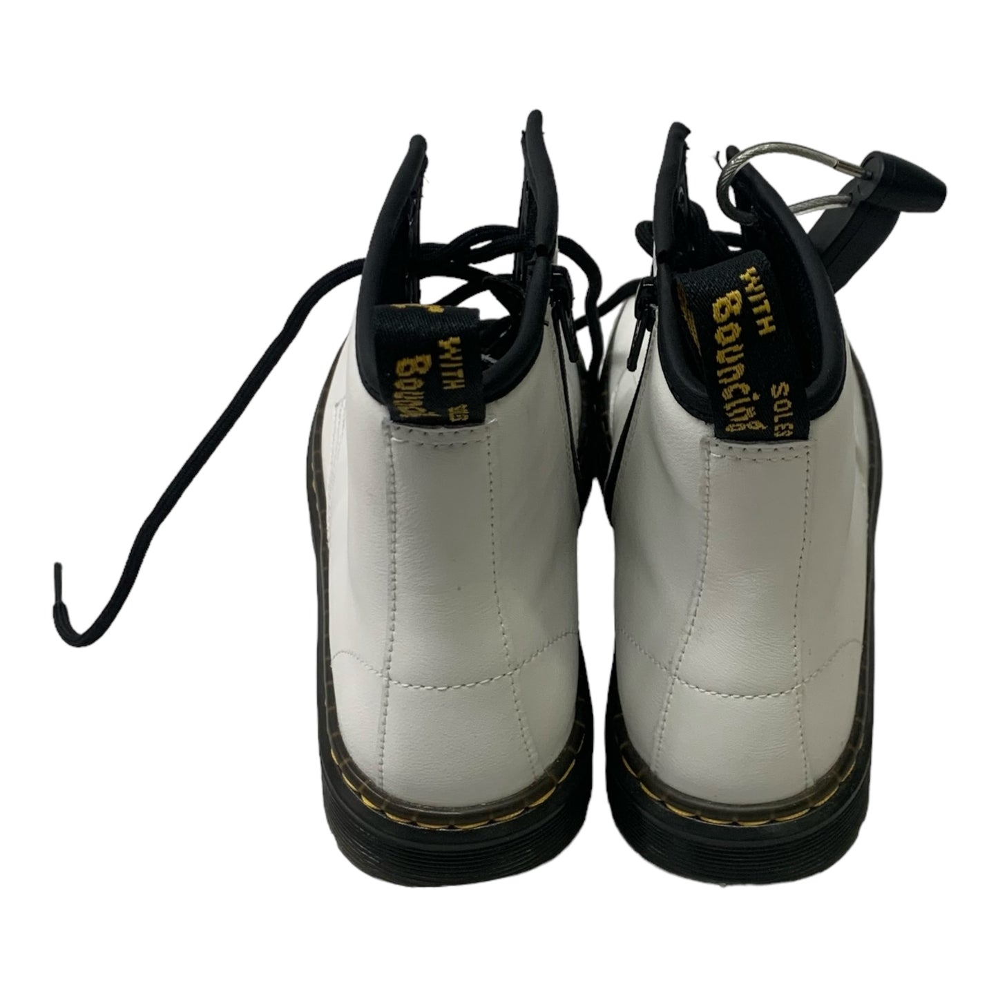 Boots Designer By Dr Martens In White, Size: 5