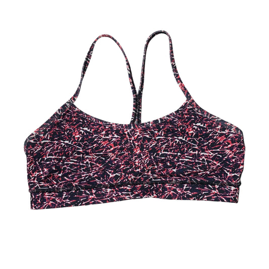 Athletic Bra By Lululemon In Pink & Purple, Size: M