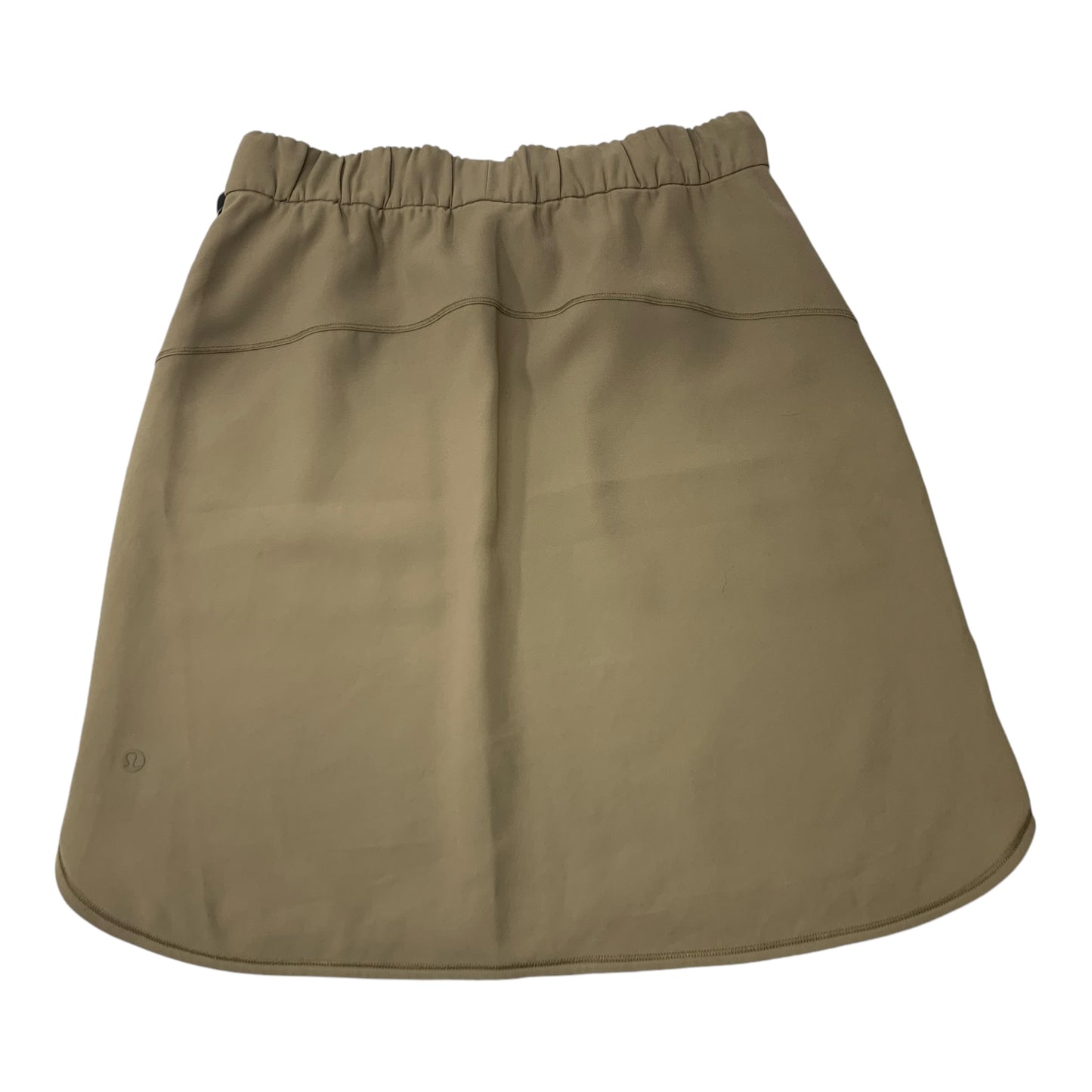 Athletic Skirt By Lululemon In Tan, Size: M