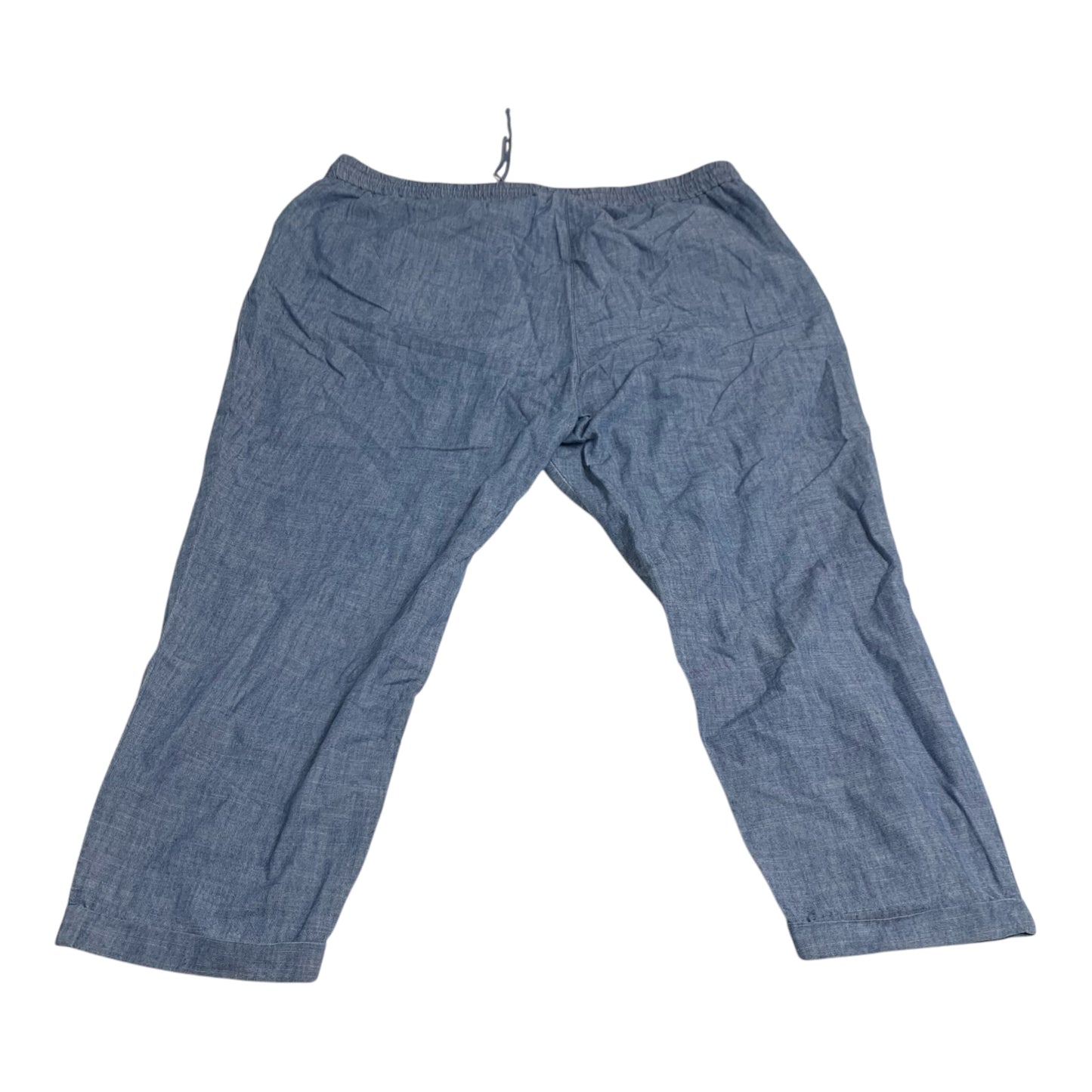 Pants Linen By J. Crew In Blue, Size: 1x