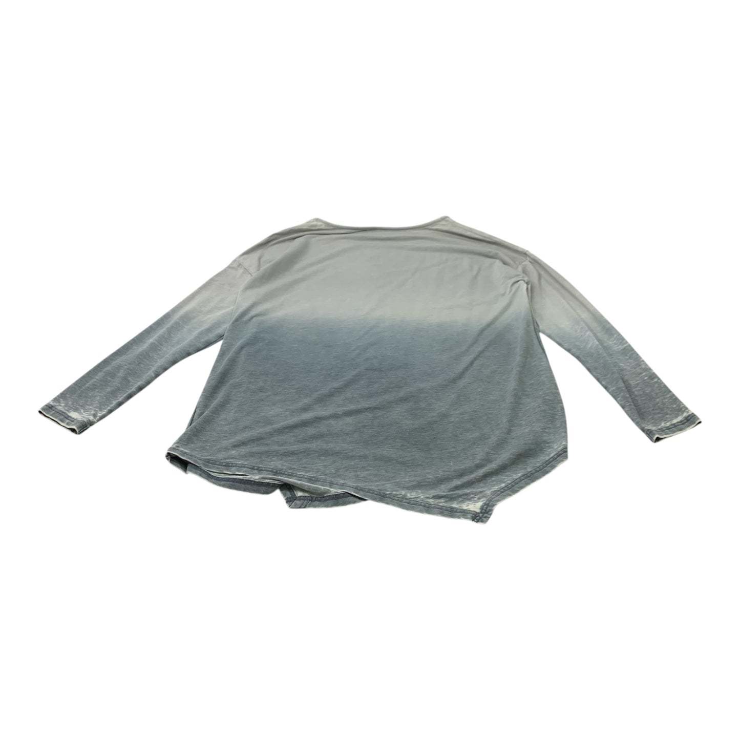 Top Long Sleeve By Clothes Mentor In Grey, Size: Xl