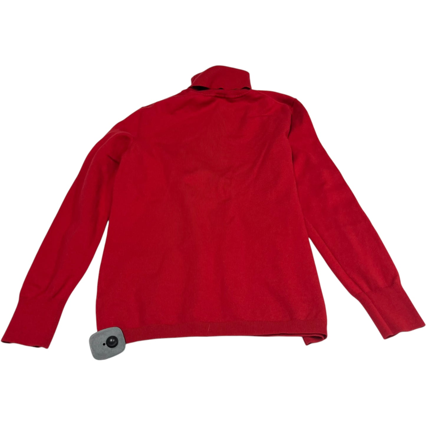 Top Long Sleeve Basic By Talbots In Red, Size: Sp