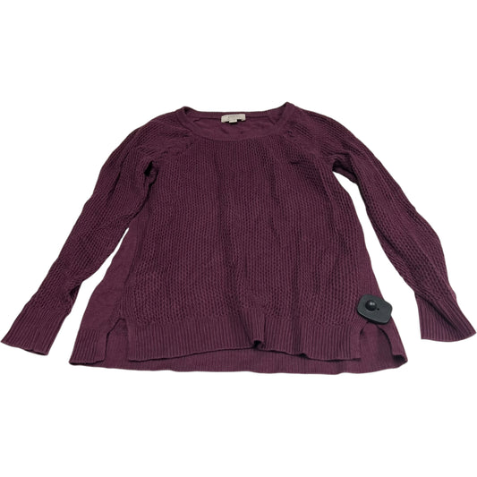 Sweater By Loft In Purple, Size: Xsp