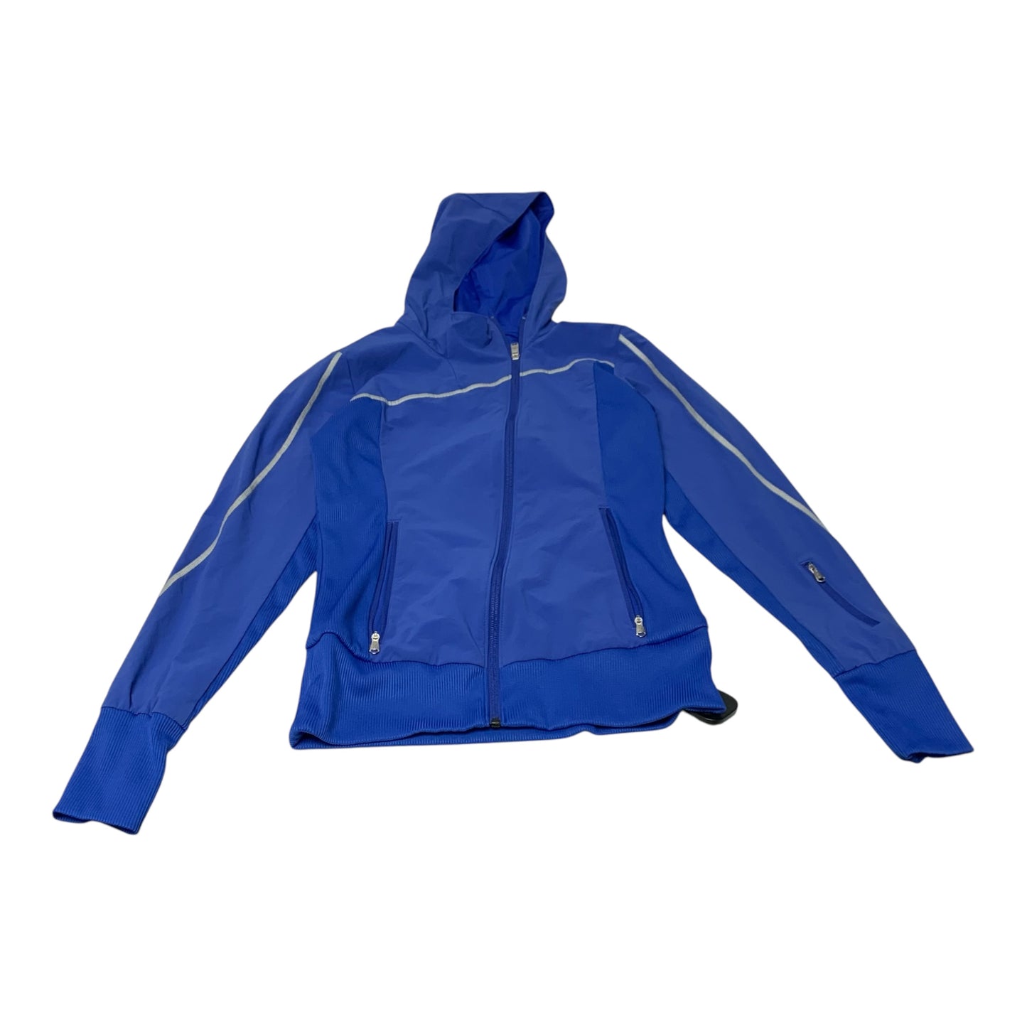 Athletic Jacket By Spyder In Blue, Size: S