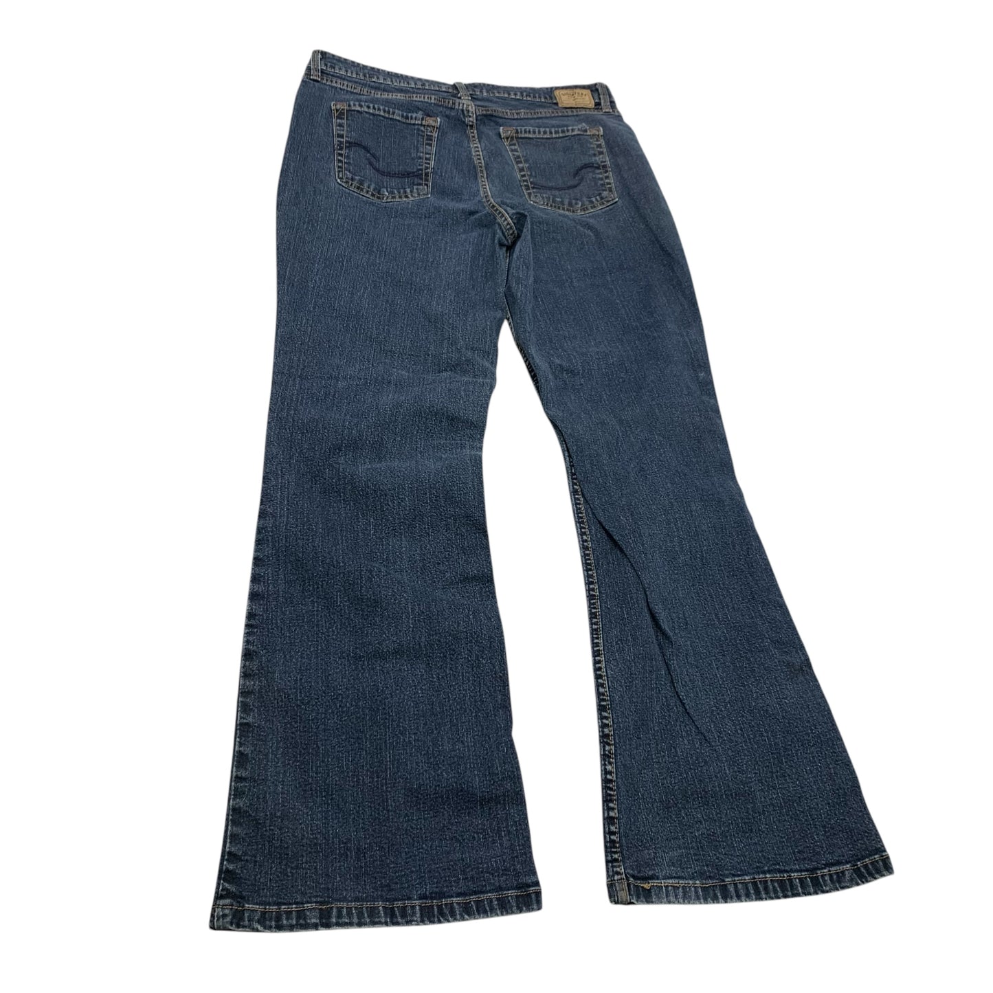 Jeans Boot Cut By Levis Signature In Blue Denim, Size: 14