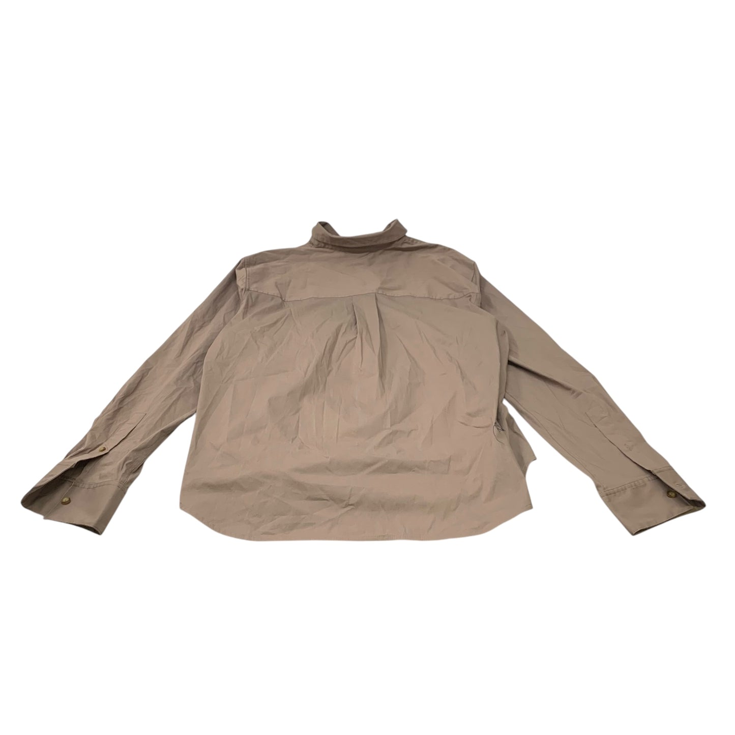 Top Long Sleeve Basic By Lululemon In Brown, Size: M