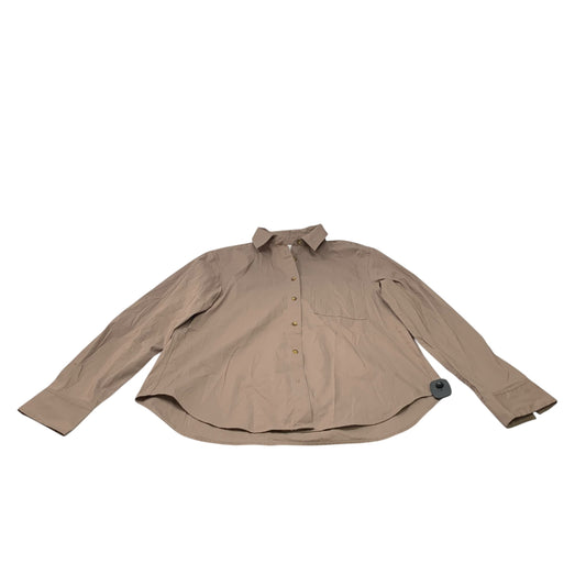 Top Long Sleeve Basic By Lululemon In Brown, Size: M