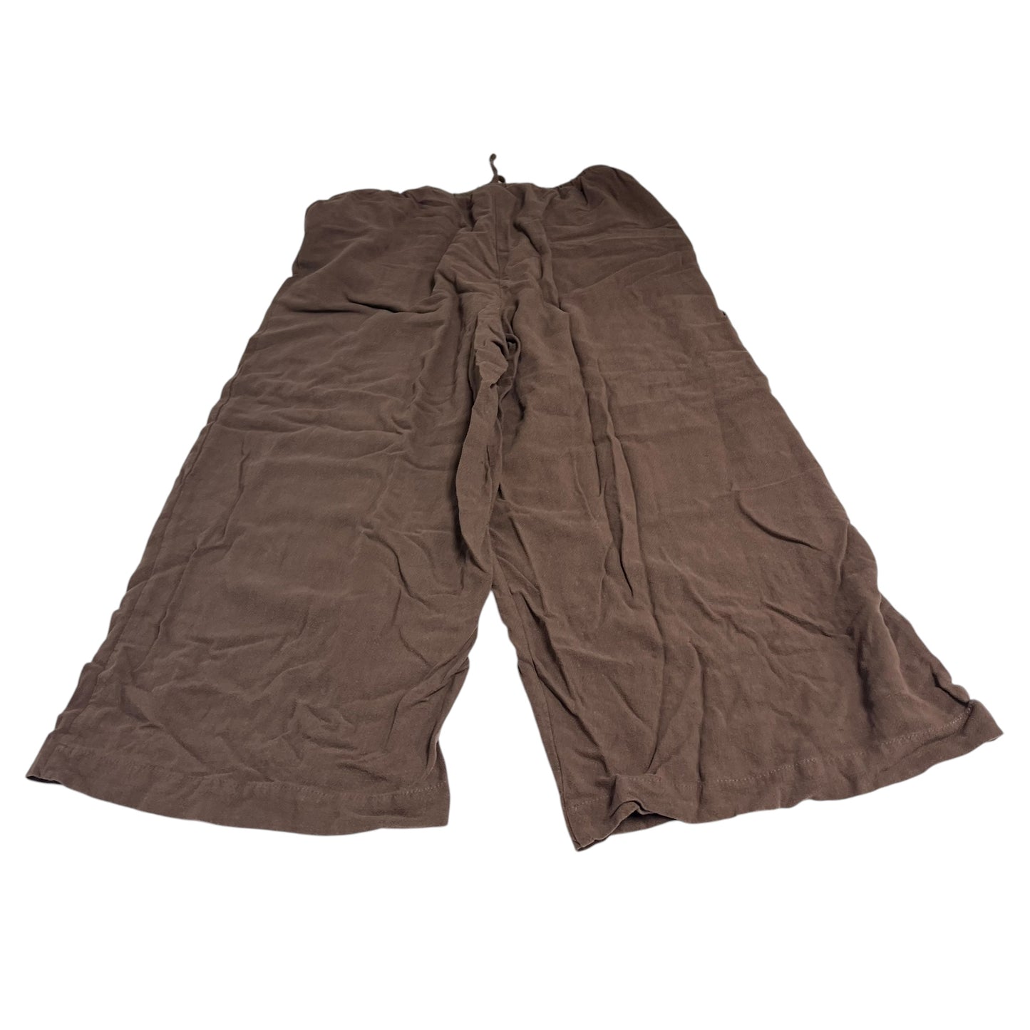 Pants Linen By Clothes Mentor In Brown, Size: L