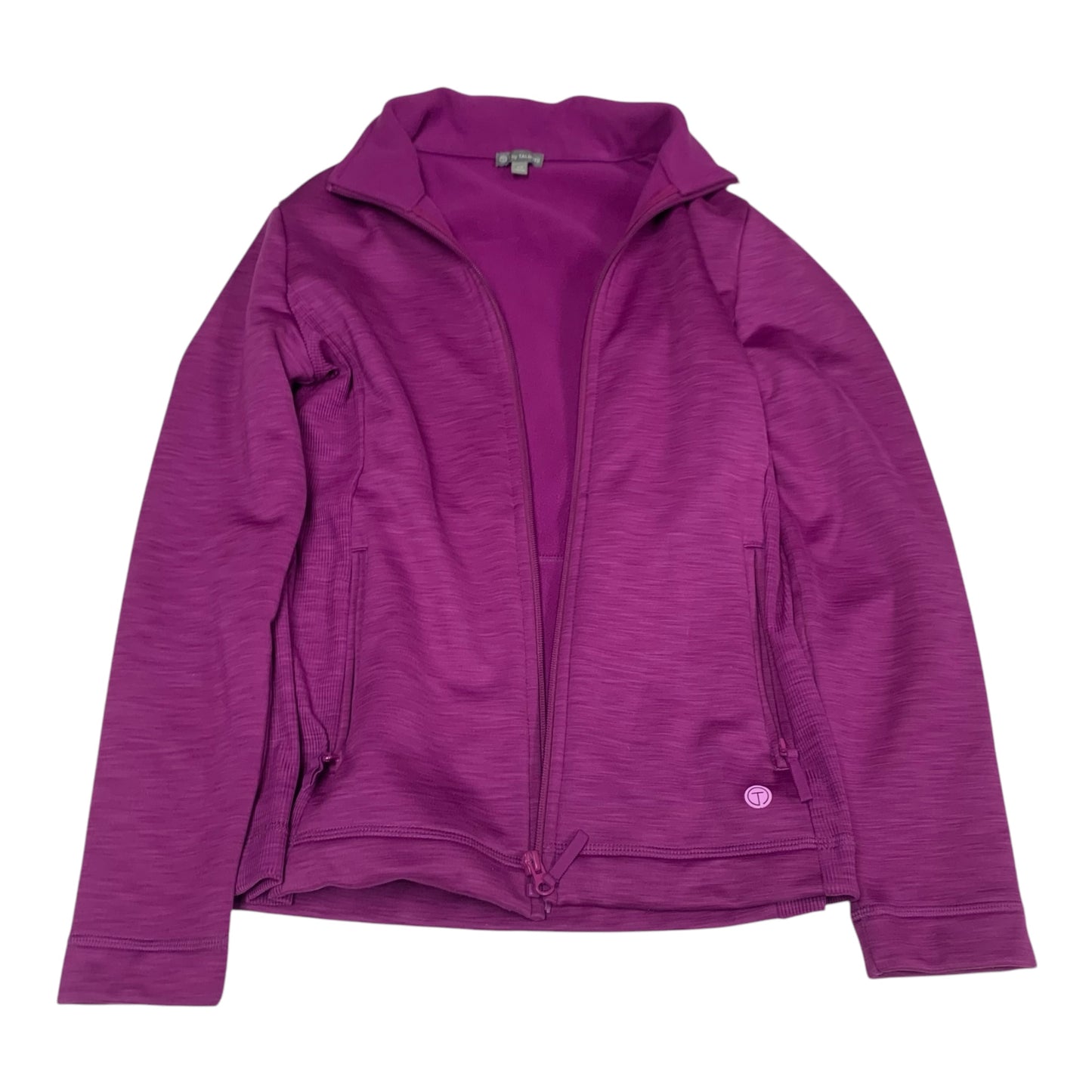 Athletic Jacket By Talbots In Purple, Size: Xs