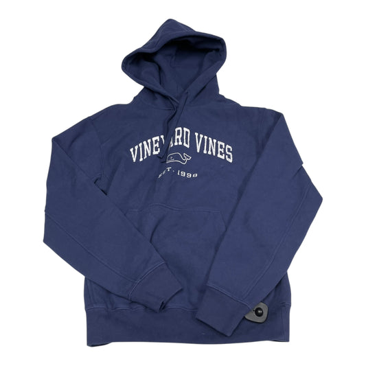 Sweatshirt Hoodie By Vineyard Vines In Navy, Size: S