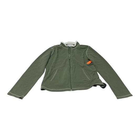 Athletic Jacket By Style And Company Sport In Green, Size: M