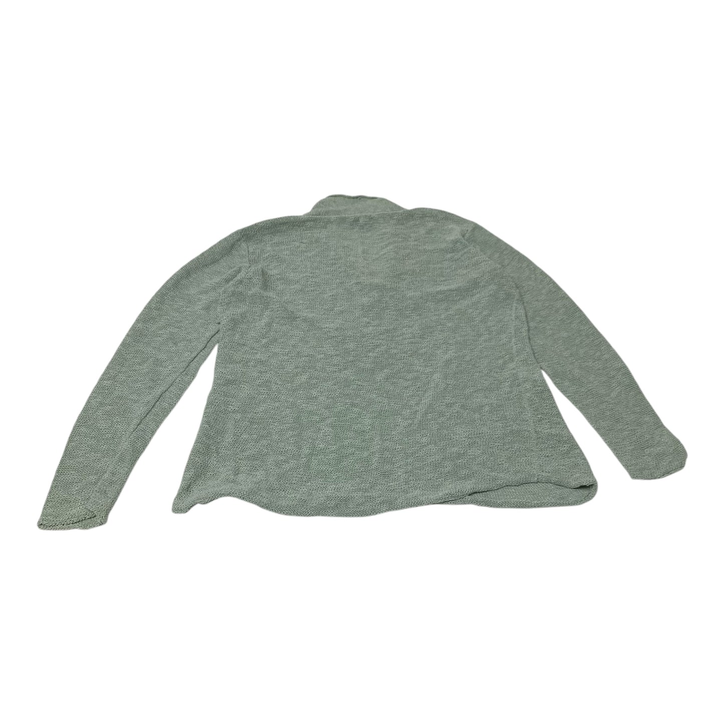 Top Long Sleeve By Eileen Fisher In Green, Size: Sp