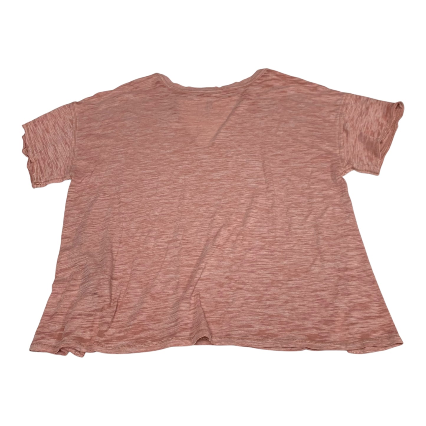 Top Short Sleeve By We The Free In Pink, Size: M