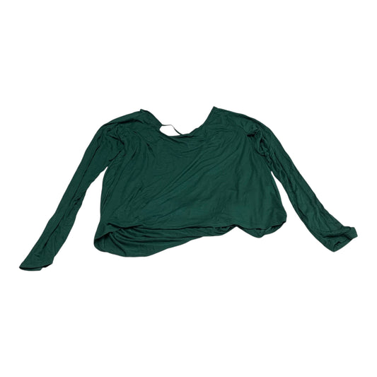 Athletic Top Long Sleeve Crewneck By Zyia In Green, Size: 1x