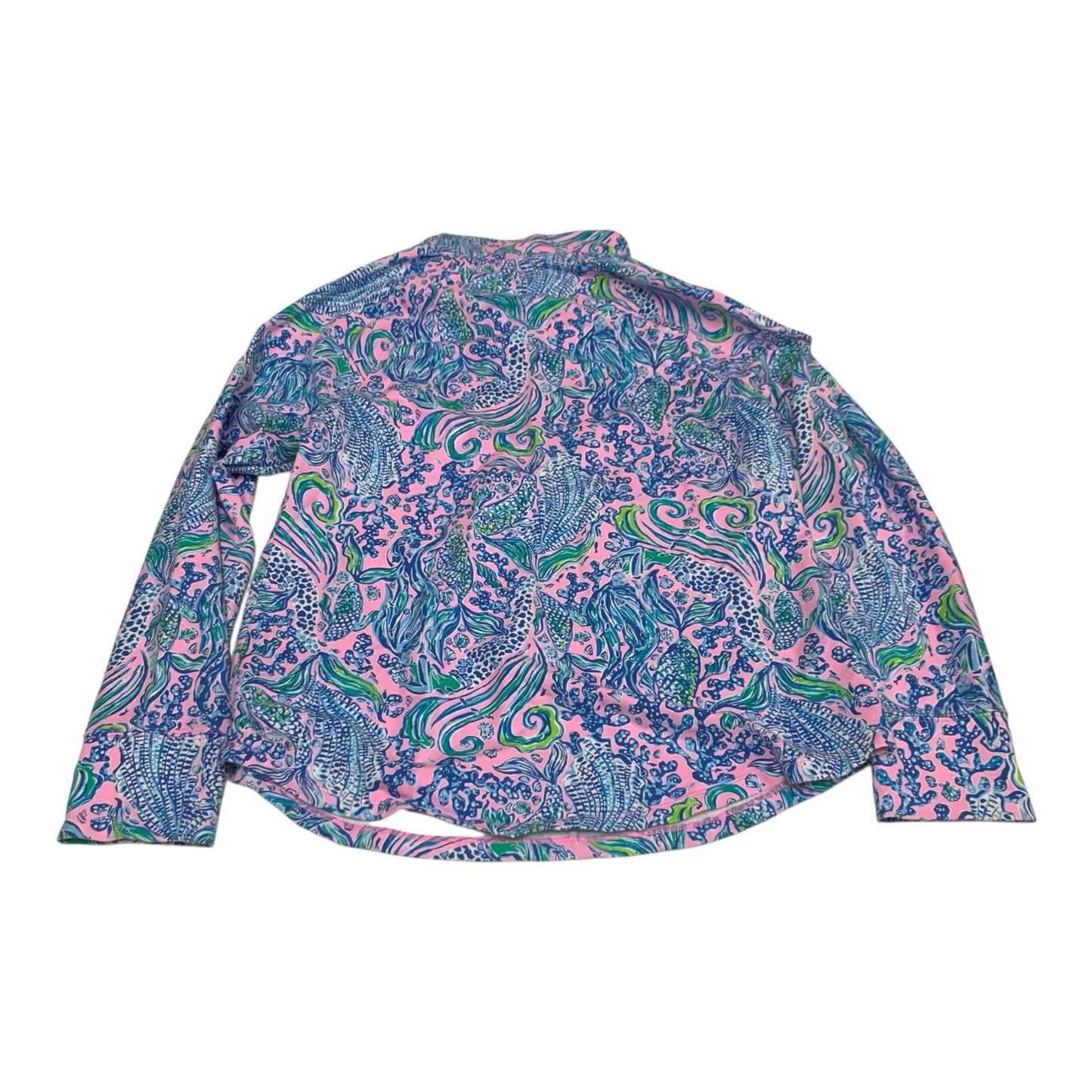 Jacket Designer By Lilly Pulitzer In Blue & Pink, Size: M