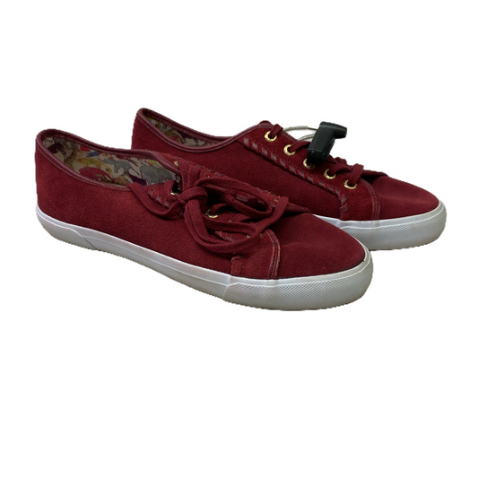 Red  Shoes Designer By Jack Rogers  Size: 7