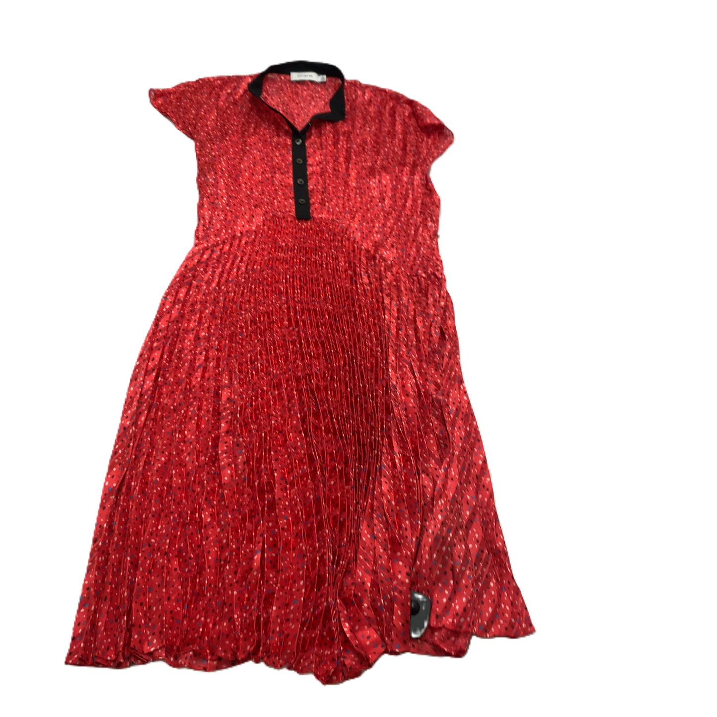 Red  Dress Designer By Coach  Size: Xxs