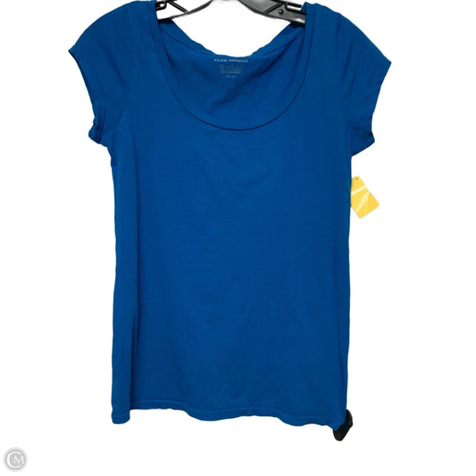 Top Short Sleeve Basic By Club Monaco In Blue, Size: M