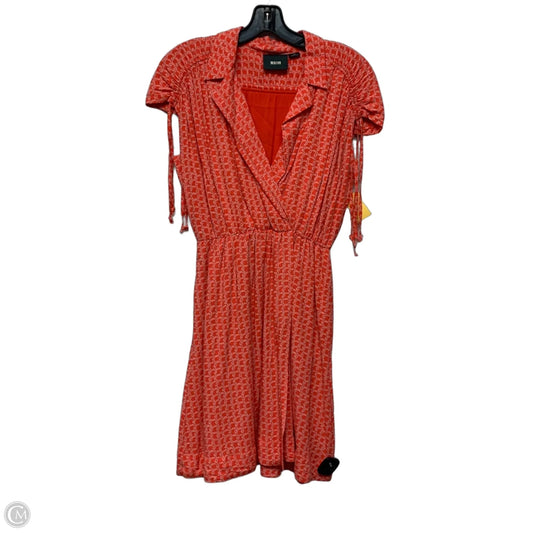 Dress Casual Short By Maeve In Red & White, Size: Xs