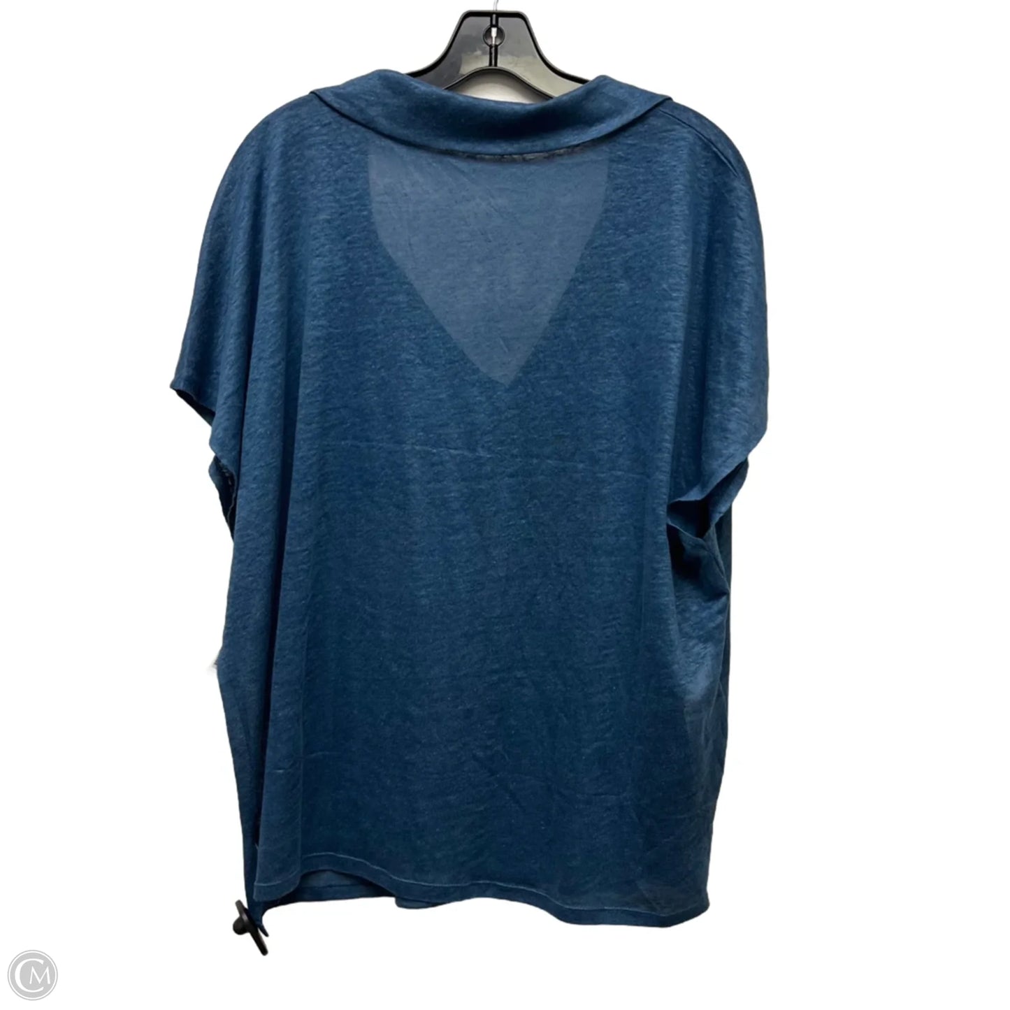 Top Short Sleeve By Mng In Blue, Size: Xl