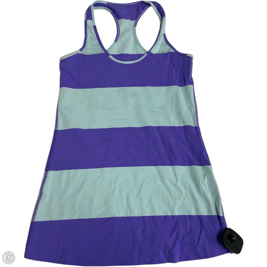 Athletic Tank Top By Lululemon In Blue & Purple, Size: S