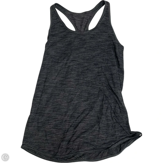 Athletic Tank Top By Lululemon In Grey, Size: S