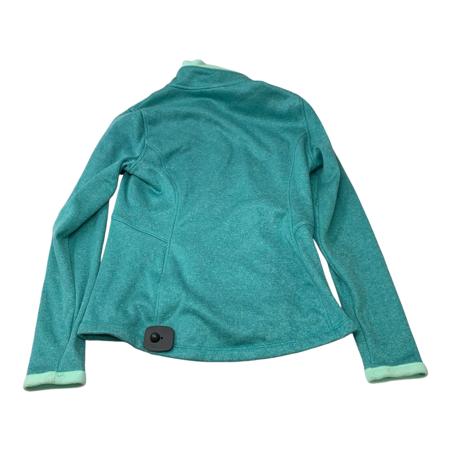 Athletic Jacket By The North Face In Teal, Size: M