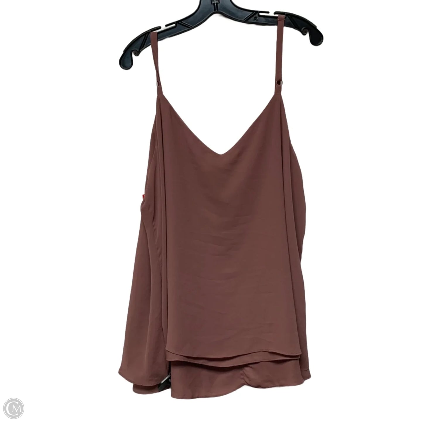 Blouse Sleeveless By Torrid In Mauve, Size: 3x