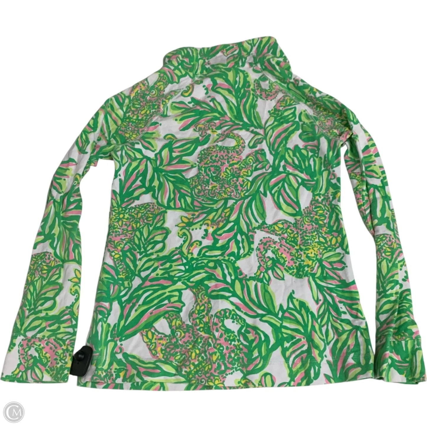 Sweatshirt Designer By Lilly Pulitzer In Green & Pink, Size: S