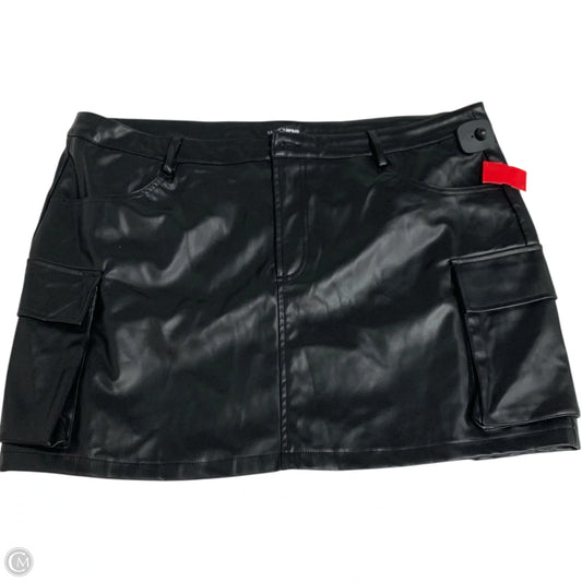 Skirt Mini & Short By Fashion Nova In Black, Size: 3x