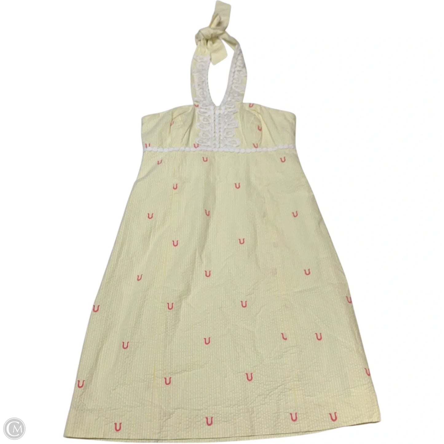 Dress Designer By Lilly Pulitzer In Yellow, Size: Xs