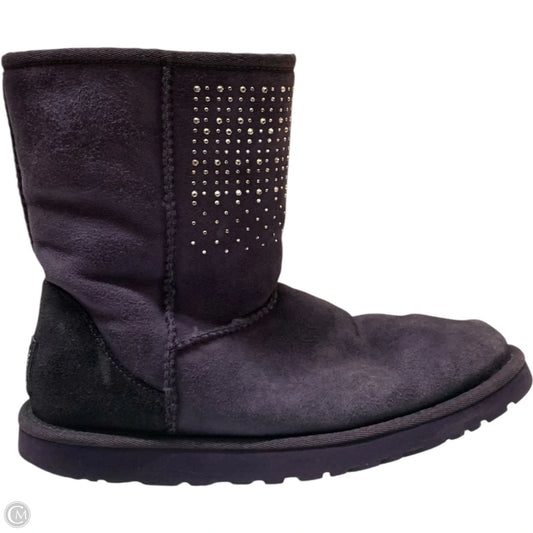Boots Designer By Ugg In Purple, Size: 8