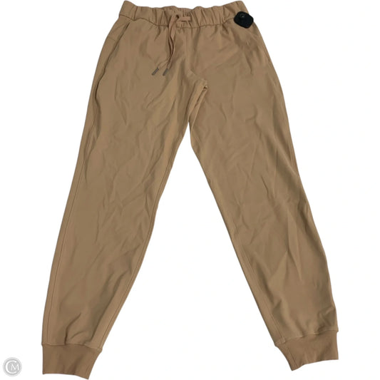 Athletic Pants By Lululemon In Tan, Size: S