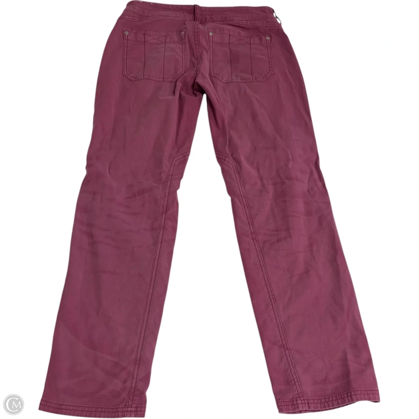 Jeans Straight By Pilcro In Pink Denim, Size: 4