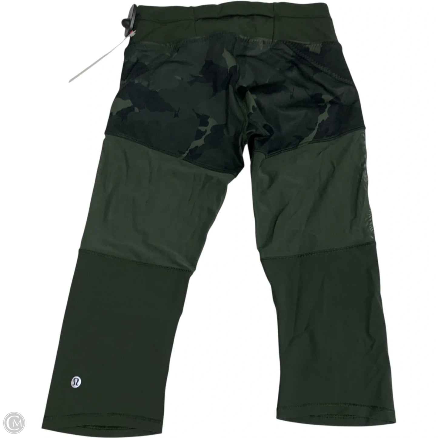 Athletic Leggings Capris By Lululemon In Green, Size: S