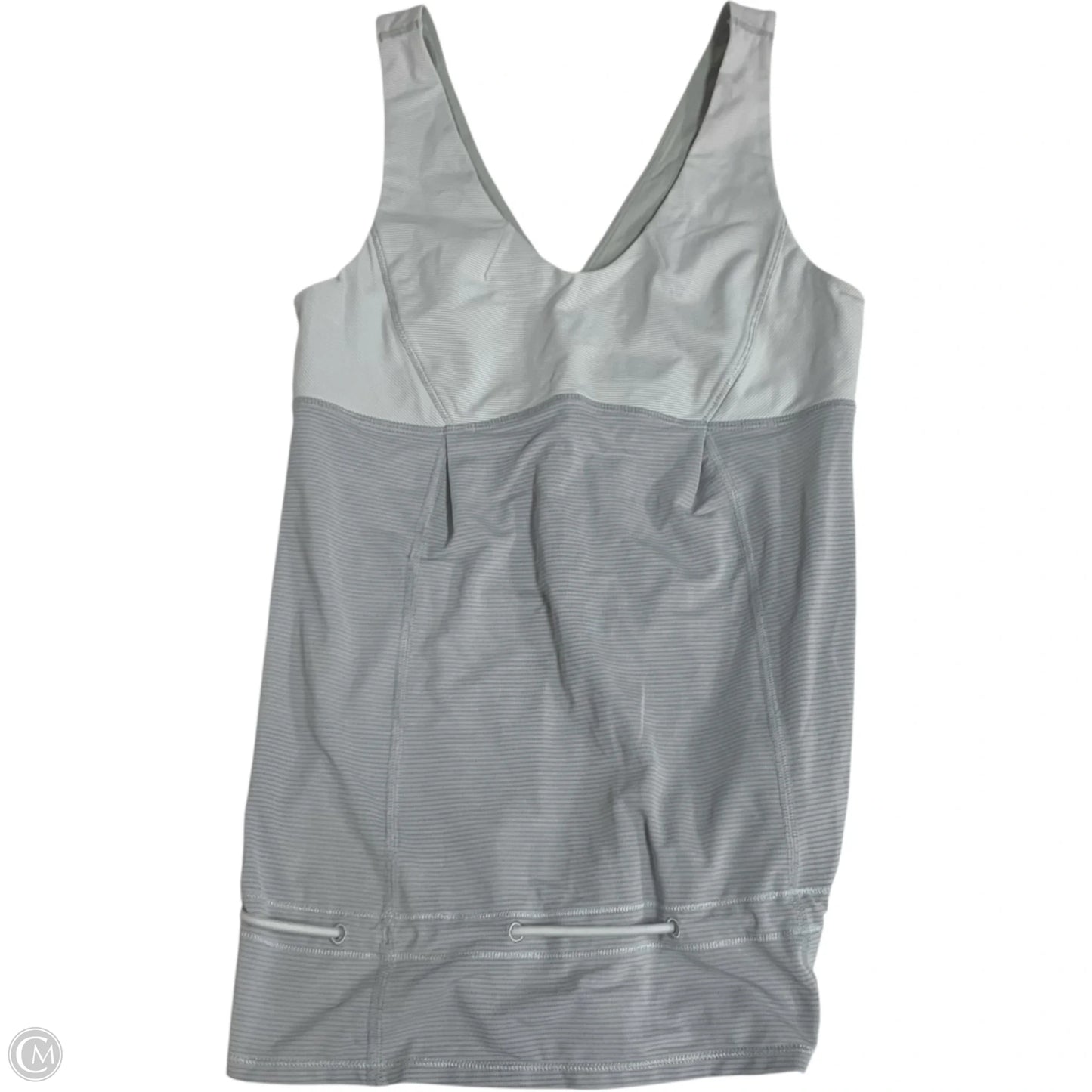 Athletic Tank Top By Lululemon In Grey, Size: S