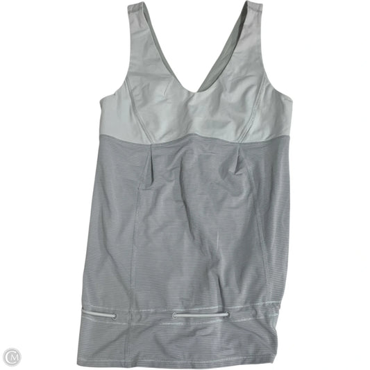 Athletic Tank Top By Lululemon In Grey, Size: S