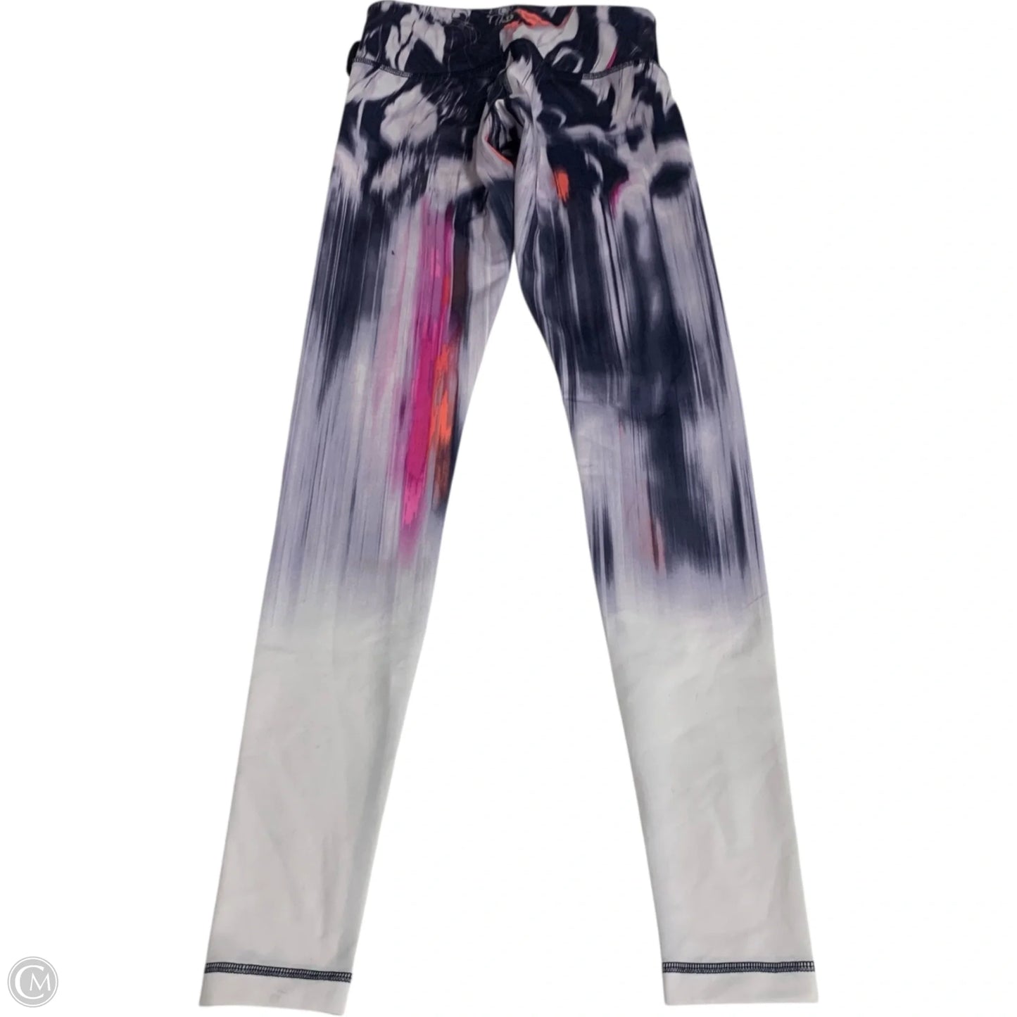 Athletic Leggings By Lululemon In Purple & White, Size: S