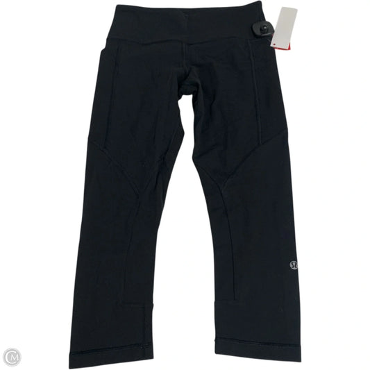 Athletic Leggings Capris By Lululemon In Black, Size: S
