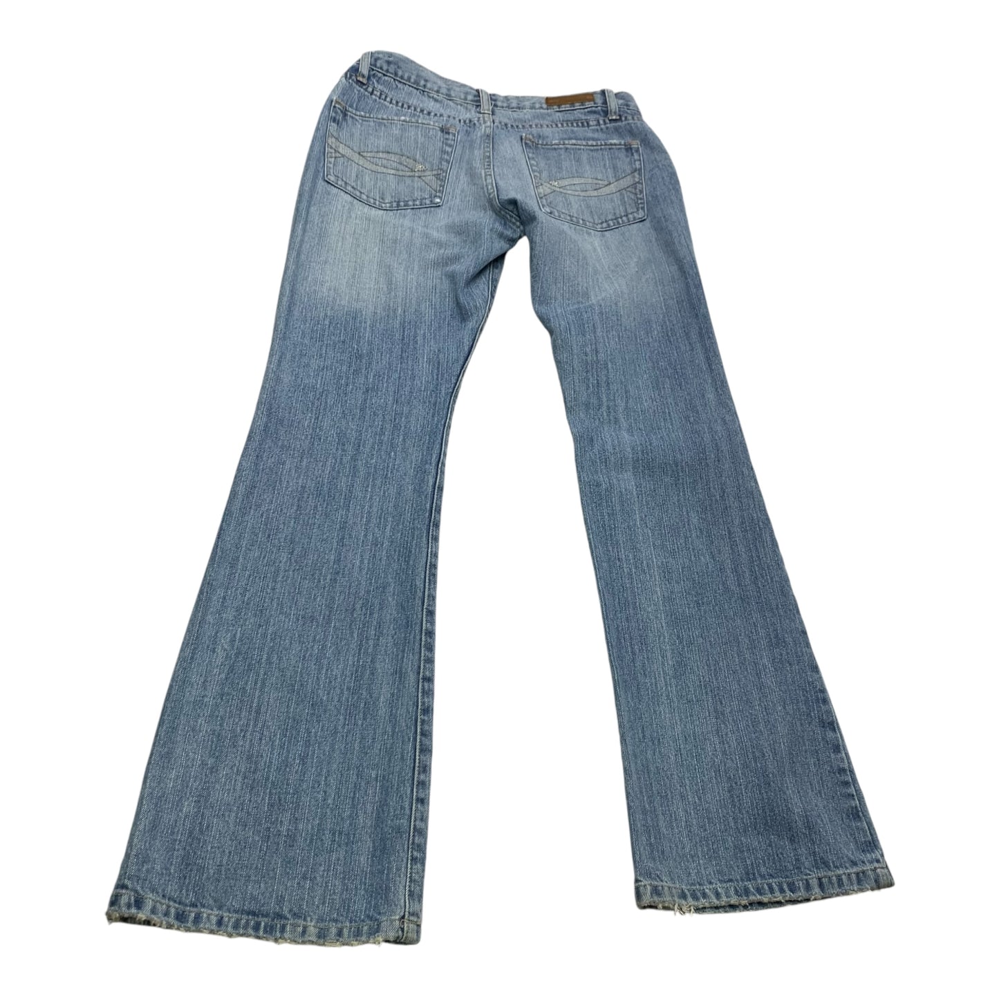 Jeans Boot Cut By Abercrombie And Fitch In Blue Denim, Size: 6