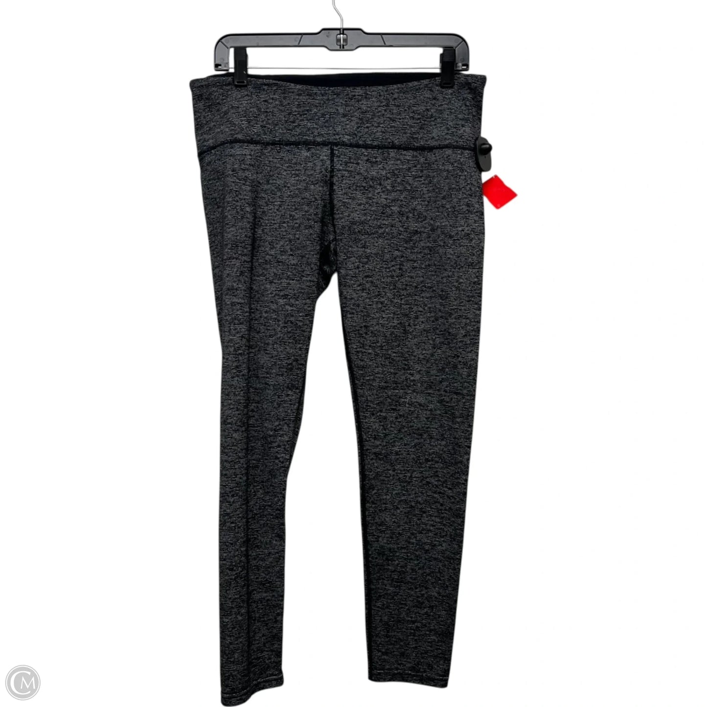 Athletic Leggings By Tuff Athletics In Grey, Size: L