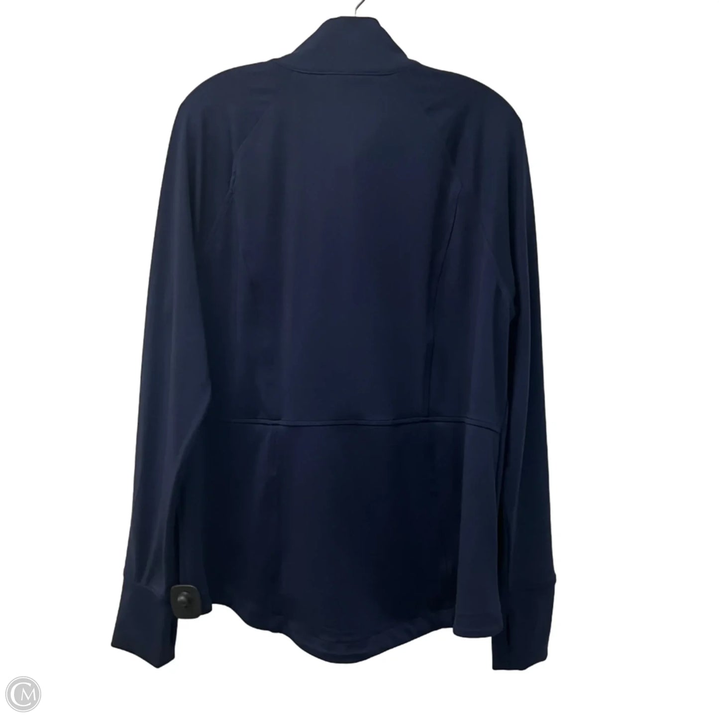 Athletic Jacket By Lou And Grey In Navy, Size: Xl