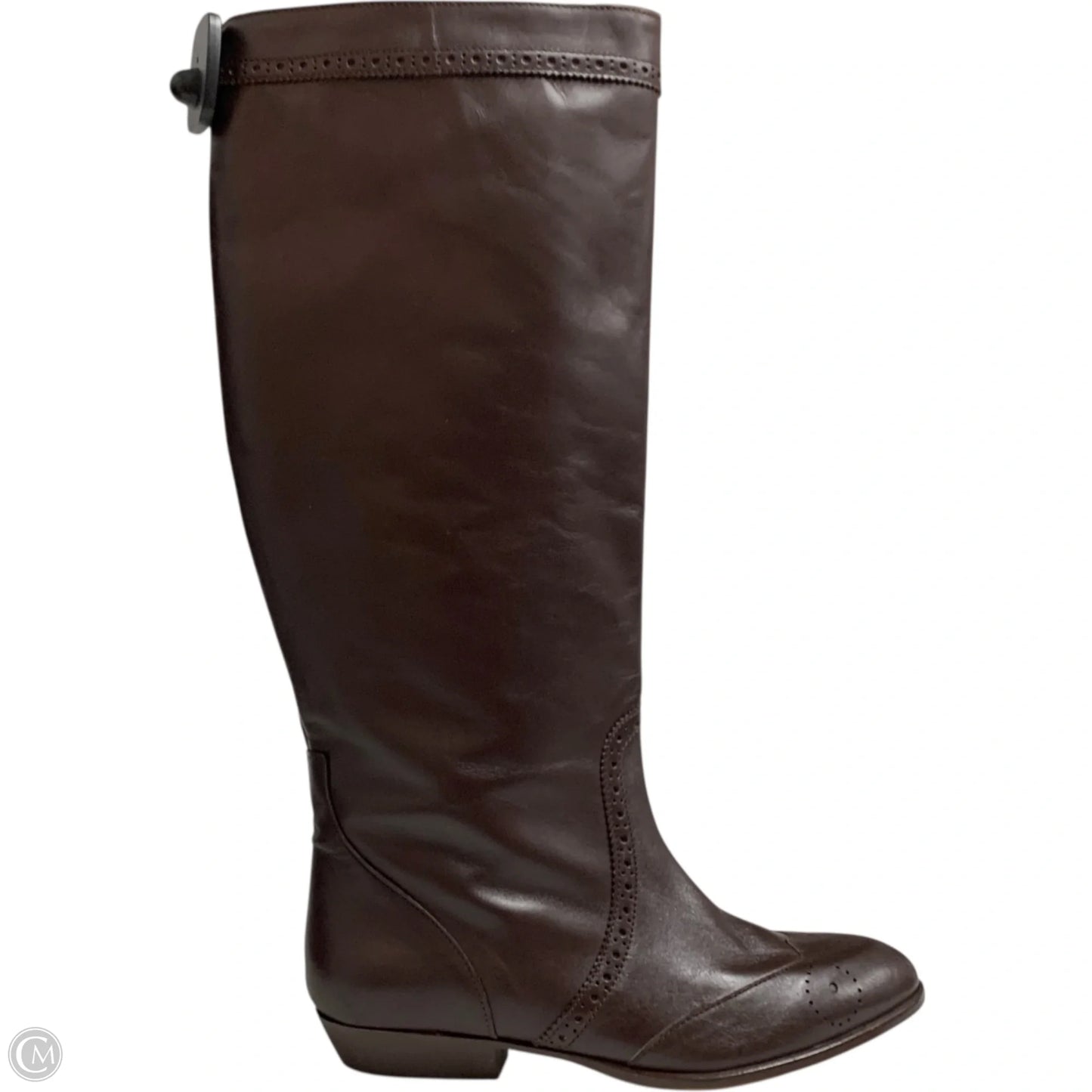 Boots Knee Heels By Tuckernuck In Brown, Size: 8