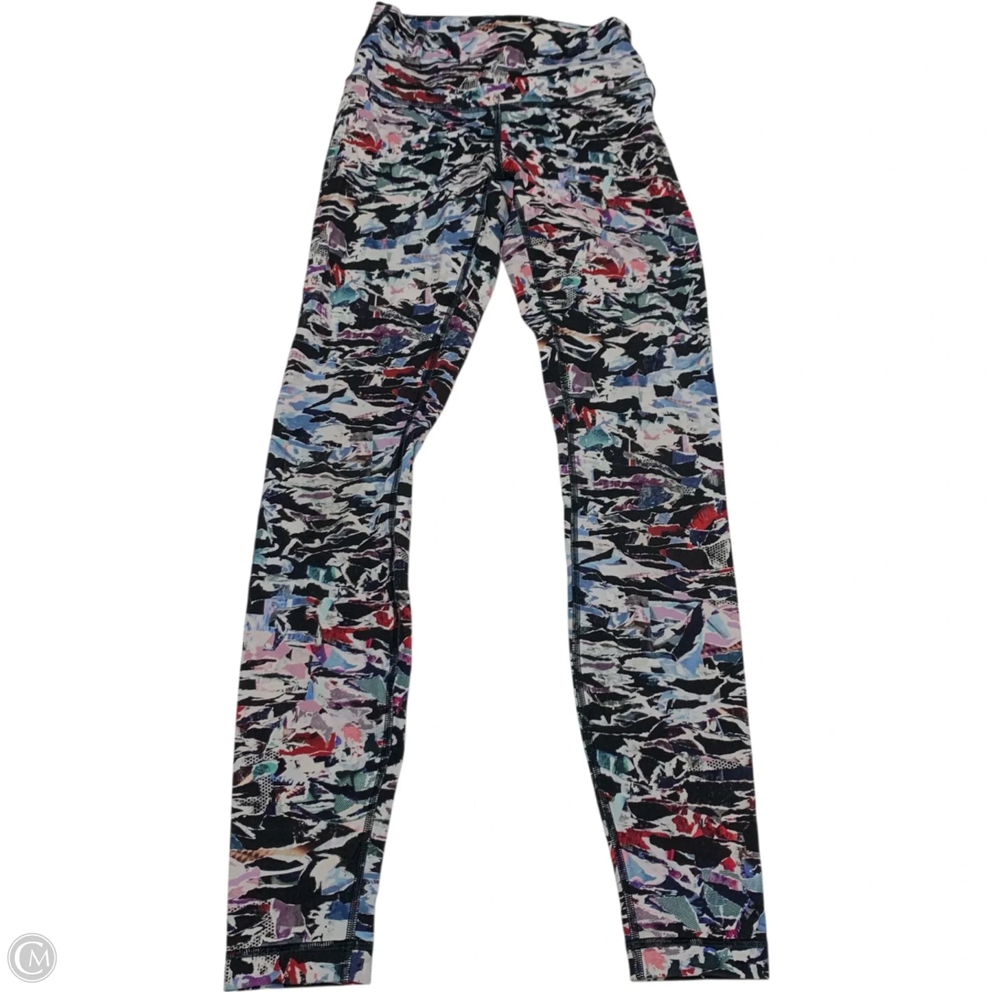 Athletic Leggings By Lululemon In Multi-colored, Size: S